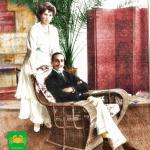 1915: SS.MM. los Reyes don Alfonso y Doña Victoria en el Palacio Real de la Magdalena de Santander 1915: SS.MM. los Reyes don Alfonso y Doña Victoria en el Palacio Real de la Magdalena de Santander