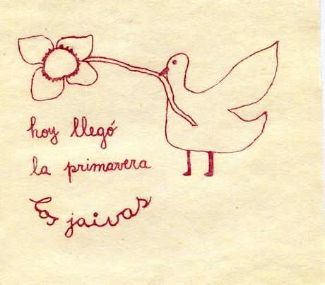 Volante creado por Eduardo Parra que se entregó el 21 de septiembre de 1972