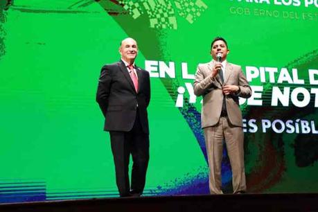 Enrique Galindo y Ricardo Gallardo coinciden en trabajar juntos por la ciudad de San Luis Potosí