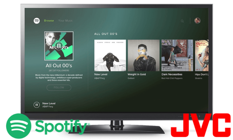 Cómo instalar Spotify en JVC Smart TV