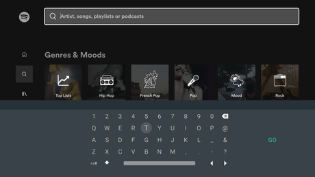 Búsqueda de Google TV 