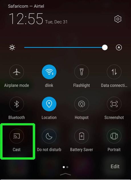 Cómo transmitir YouTube TV a JVC Smart TV Ícono de transmisión