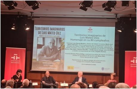 «Territorios imaginarios de LUIS MATEO DÍEZ» Homenaje en su 80 cumpleaños