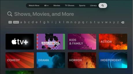 Busca vida en Apple TV