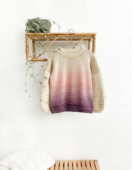 Jersey de Punto PURE DEGRADE -Patrón y tutorial Jersey de Punto PURE DEGRADE -Patrón y tutorial