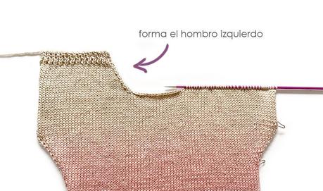 Jersey de Punto PURE DEGRADE -Patrón y tutorial Jersey de Punto PURE DEGRADE -Patrón y tutorial