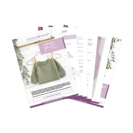 Jersey de Punto PURE DEGRADE -Patrón y tutorial Jersey de Punto PURE DEGRADE -Patrón y tutorial