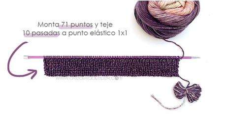 Jersey de Punto PURE DEGRADE -Patrón y tutorial Jersey de Punto PURE DEGRADE -Patrón y tutorial