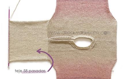 Jersey de Punto PURE DEGRADE -Patrón y tutorial Jersey de Punto PURE DEGRADE -Patrón y tutorial