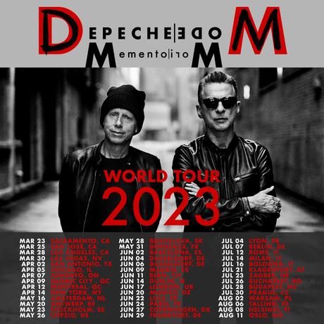 Depeche Mode: gira mundial de conciertos en 2023