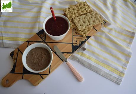 Pate´ de Higadillos de Pollo con Champiñones