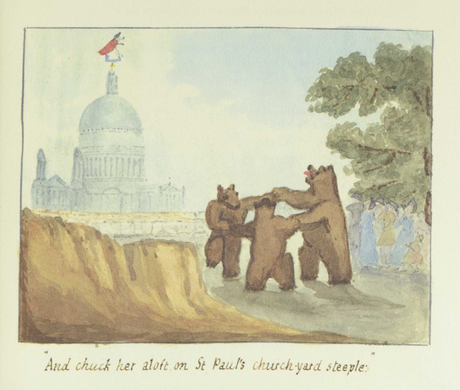 Ricitos de Oro no fue la primera visita sorpresa de los tres osos