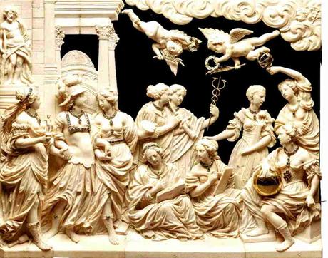 Las Artes con Minerva en el Liebieghaus de Fráncfort