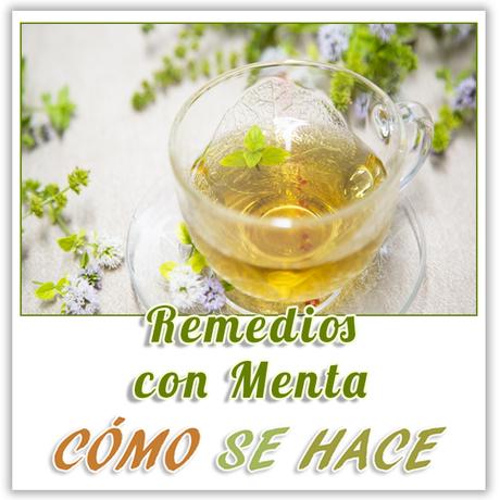 REMEDIOS NATURALES CON MENTA