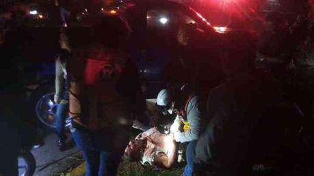 Conductor en estado de ebriedad atropella a repartidor en Acceso Norte