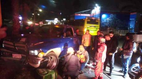 Conductor en estado de ebriedad atropella a repartidor en Acceso Norte