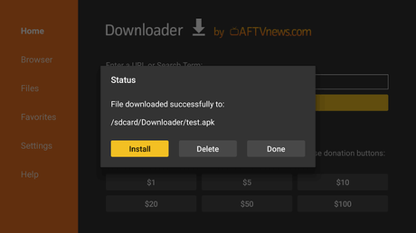 Instalar C-Span en Firestick