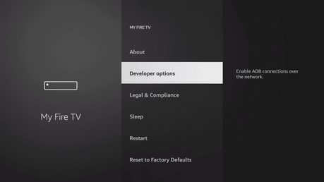 Habilitar aplicaciones desconocidas en Firestick 