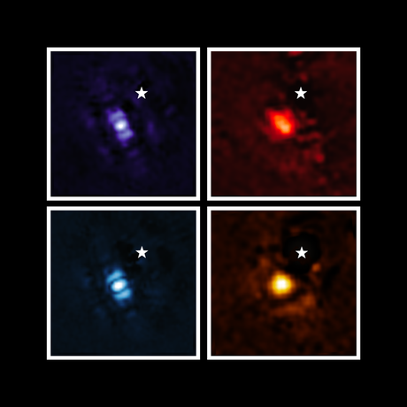 Telescopio James Webb captura su primera imagen de un exoplaneta