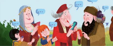 «Nebrija. El sabio que amaba las palabras», Texto de Ana Riera e ilustraciones de Óscar del Amo