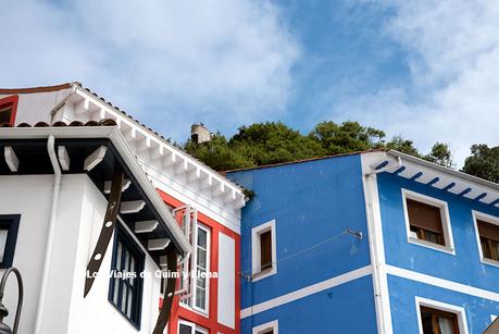 Qué ver en Cudillero Detalle de las casas de Cudillero