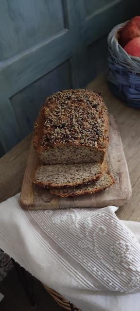 PAN SIN HARINAS Y SIN FRUTOS SECOS