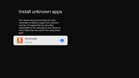Activar - DERECHA en Google TV