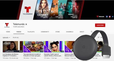 Cómo transmitir Chromecast Telemundo a la TV