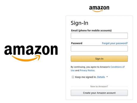 Inicie sesión en su cuenta de Amazon