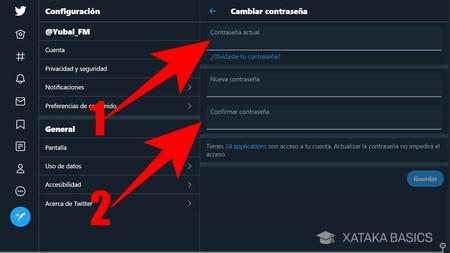Cómo cambiar o restablecer la contraseña de Twitter