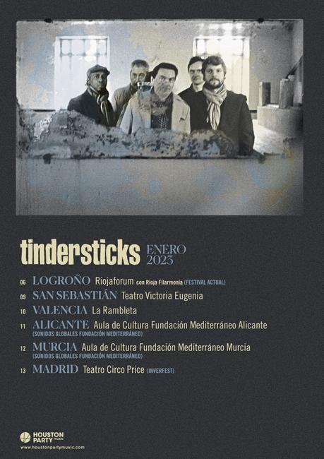 Conciertos de Tindersticks en España en enero