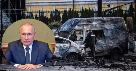 Putin confirma que ataque a Ucrania es en represalia por destrucción del puente de Crimea