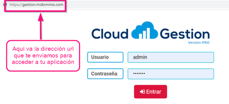 Primeros pasos para acceder a Cloud Gestion