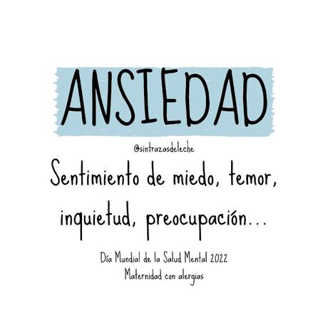 Alergias alimentarias y salud mental - Maternidad con alergias