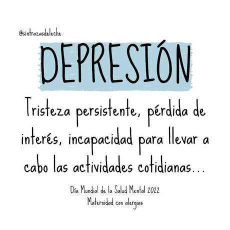 Alergias alimentarias y salud mental - Maternidad con alergias