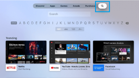 Tienda de aplicaciones de Apple TV 