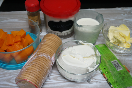 Tarta de calabaza sin horno Tarta de calabaza sin horno