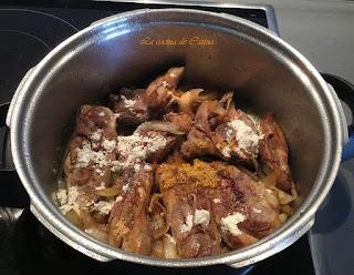 Cordero a la sidra con manzana Cordero a la sidra con manzana