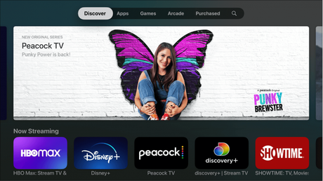 Tienda de aplicaciones de Apple TV 