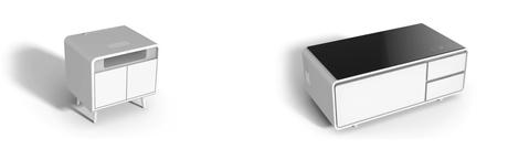 Mesa Sobro: inteligente y con sistema de sonido incorporado