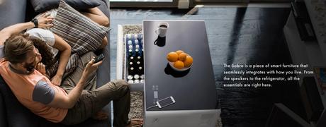 Mesa Sobro: inteligente y con sistema de sonido incorporado