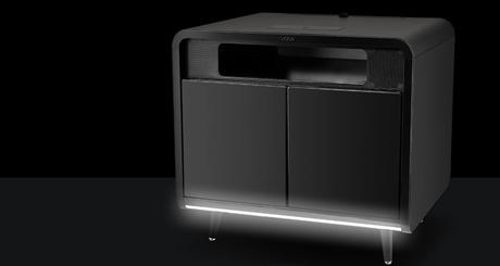 Mesa Sobro: inteligente y con sistema de sonido incorporado