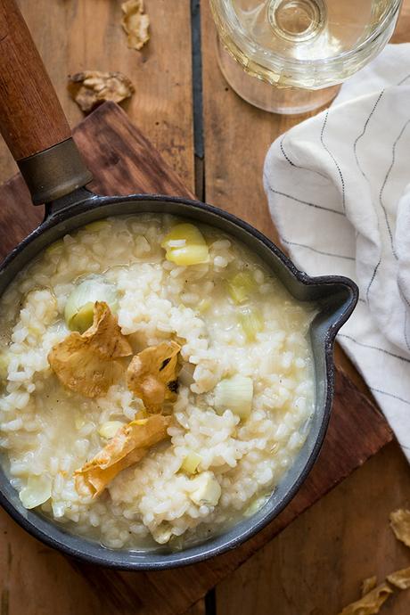 RISOTTO DE ALCACHOFAS EN CONSERVA