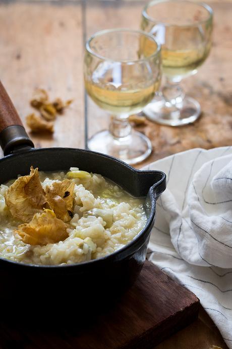 RISOTTO DE ALCACHOFAS EN CONSERVA