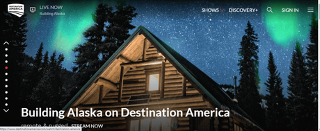 Destination America en Firestick con Silk Browser