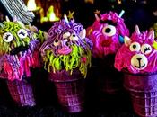 Monsters Cupcakes (Chocolate Chiffon Cupcakes)
