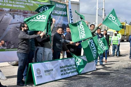 Inició trabajos de reacondicionamiento de la Avenida Industrias de Periférico Oriente al Eje 124