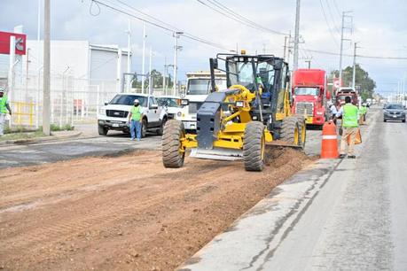 Inició trabajos de reacondicionamiento de la Avenida Industrias de Periférico Oriente al Eje 124