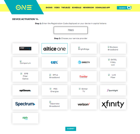 Cómo instalar, activar y transmitir TV One en Roku Haga clic en Enviar