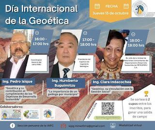 International Geoethics Day 2022/ Día Internacional de la Geoética 2022